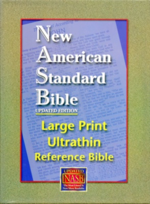 NASB Large Print Ultrathin Reference Bible